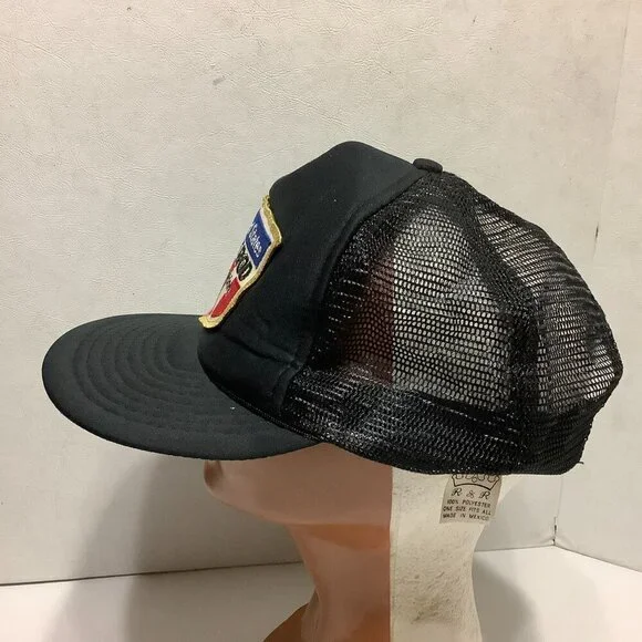 Vintage United States Hot Rod Association Snap Back Trucker Hat Black - Picture 3 of 8